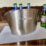 Peroni Italy Brushed Steel Ice Bucket Image 3