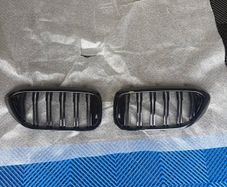 Gloss black kidney grill G30 bmw