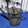 Vintage galvanised watering can Image 6