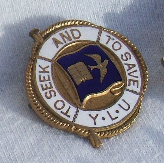 Young Leaguers Union (YLU) membership badge (1920's / 1930's)