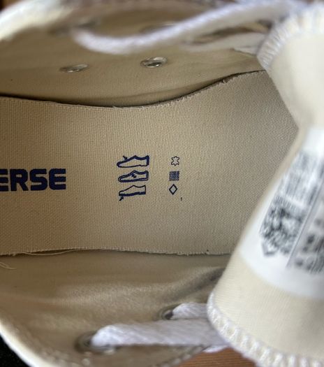 White Converse Trainers