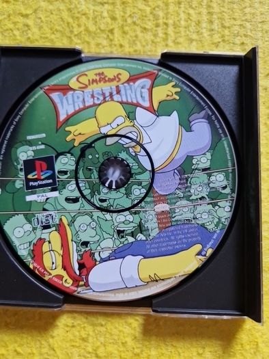 The Simpsons Wrestling PlayStation1 Ps1 PlayStation2 Ps2 games Original