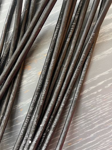 16.3 metres of CAT5e UTP 4-pair network data cable