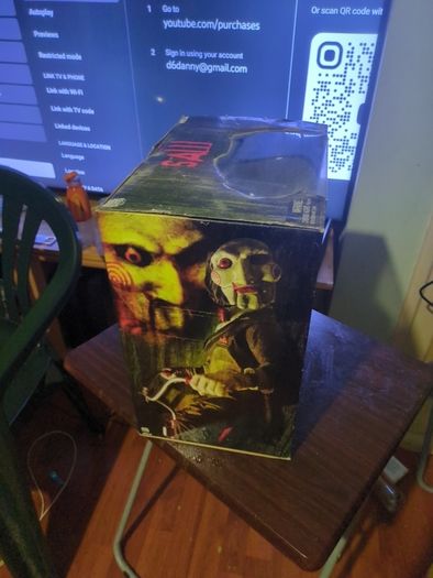 neca 12inch 2004 billy the puppet (saw) figure rare unopened