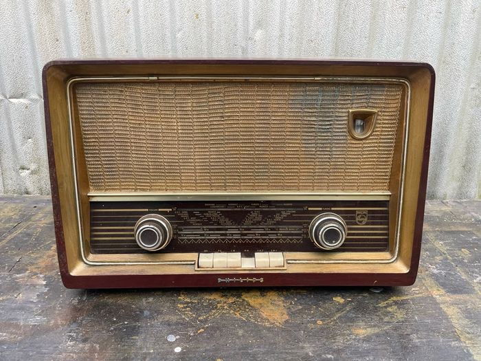 Vintage Phillips Radiogramme working order