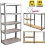 150 x 70 x 30cm Boltless Shelving Unit Rack Storage 175kg Image 3