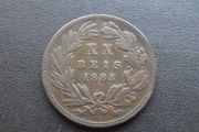 1883 Portugal. Luis I. XX Reis. Good condition!