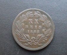 1883 Portugal. Luis I. XX Reis. Good condition!