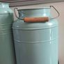 Vintage 1999 IKEA milk can blue Image 4