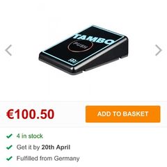 meinl tambo pedal