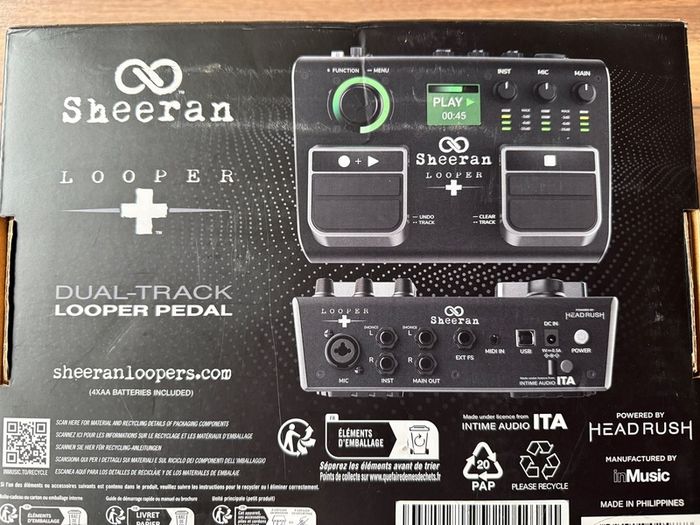 Ed Sheeran Looper + Loop Pedal