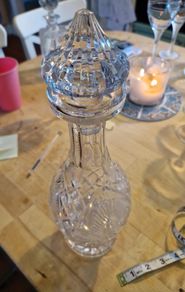 Vintage Waterford Crystal Shannon Pattern Decanter and Stopper