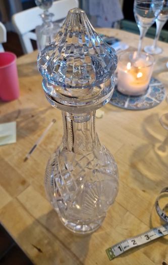 Vintage Waterford Crystal Shannon Pattern Decanter and Stopper