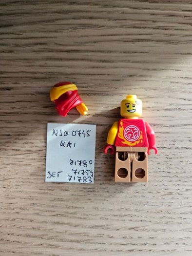 lego njo0745 kai, set 71780, 71759, 71783