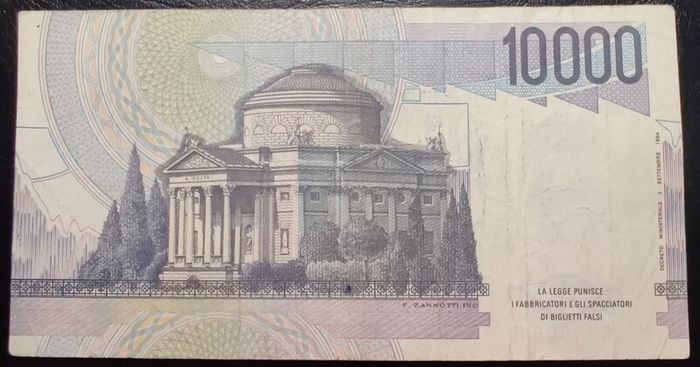 10000 Lire (Volta) 1984 Italy