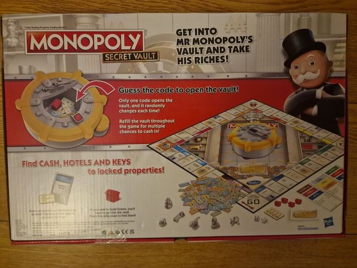 monopoly secret vault game