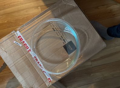 washing machine glass door bowl
