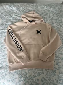 Collision Oversized Hoodie Size M