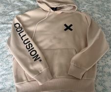 Collision Oversized Hoodie Size M