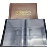 1pc Large Capacity Large  60 banknote , 10 double sides Collection Book Paper Faux Leather Protective Cover Bronzing Coin Paper Coin Mixed Collection Book Image 4