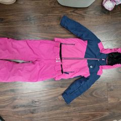 ski outfit and boots