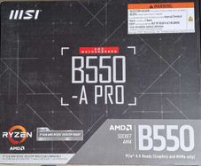 Msi B550 A-pro Atx Motherboard Am4