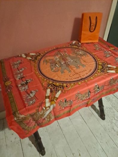 Vintage Hermes Large Scarf