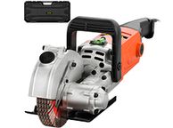 main image for ad BRAND NEW  4KW Wall Chaser Concrete Brick Cutter 7500RPM Electric Seamless Groove Slotting Machine 125mm Circular Saw Power Tool Set