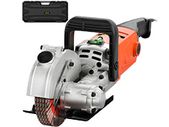 Electric Wall Chaser 4KW 4.8KW Seamless Groove Cutting Machine 125mm Steel Concrete Circular Saw Slotting Tool Set