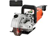 Electric Wall Chaser 4KW 4.8KW Seamless Groove Cutting Machine 125mm Steel Concrete Circular Saw Slotting Tool Set