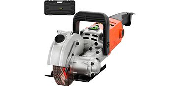 Electric Wall Chaser 4KW 4.8KW Seamless Groove Cutting Machine 125mm Steel Concrete Circular Saw Slotting Tool Set