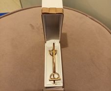 Tipperary crystal rose gold bangle