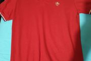 bench red small medium polo shirt