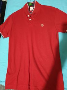 bench red small medium polo shirt