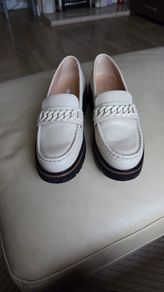 Clarkes Ladies Ivory Loafers