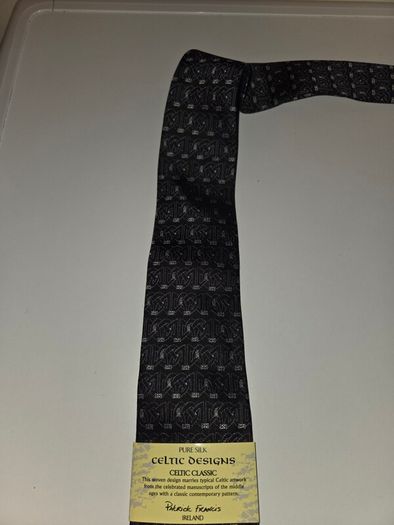 Brand New Pure Silk Patrick Francis Tie