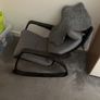 IKEA Grey Rocking Chair Image 2