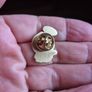 Vintage Little Blond Haired Angel Boy Pin Image 2