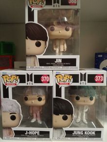 funko pop BTS figurine Jin Jungkook JHope
