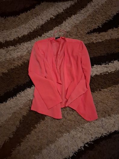 pink blazer