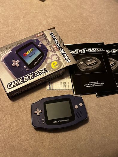 Gameboy Advance , Boxed with manual.