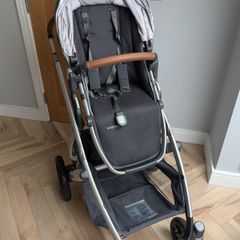 Uppababy Vista Pushchair System Buggy Bassinet Carrycot Emmett Green