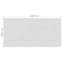 Floating PE Solar Pool Film Grey