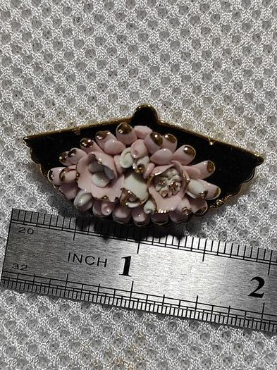 Porcelain brooch