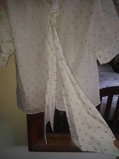 White Pussybow Blouse