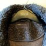 M&S charcoal grey Boucle coat Size 10-12 Image 3