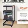 Heavy Duty 20U Open Frame Server Rack Adjustable Depth, Free Standing Image 2