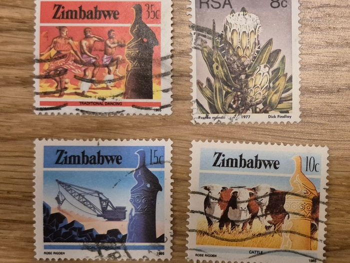 350 Postage Stamps