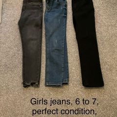 Girls jeans, 6 to 7