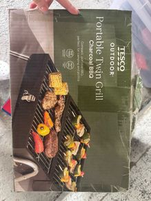 Twin Charcoal BBQ